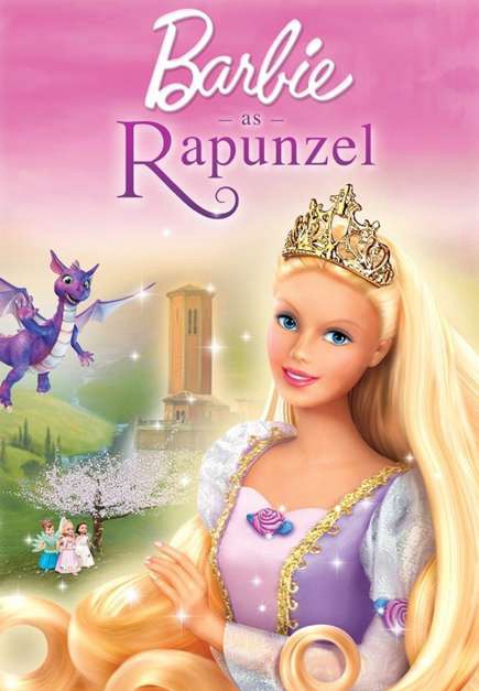 Phim Barbie vào vai Rapunzel