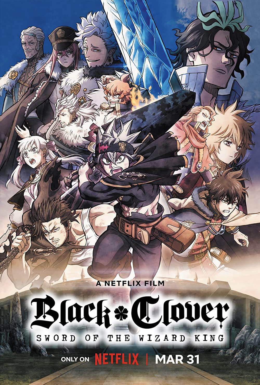 Phim Black Clover: Thanh kiếm của Ma pháp Vương