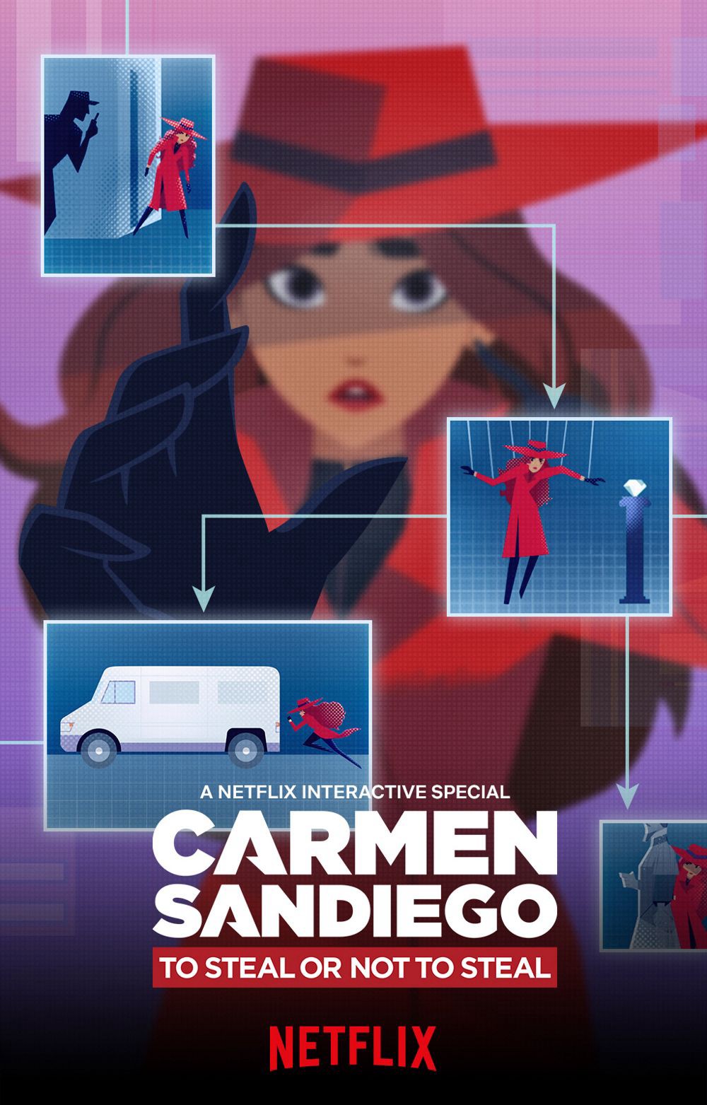 Phim Carmen Sandiego: Trộm hay không trộm