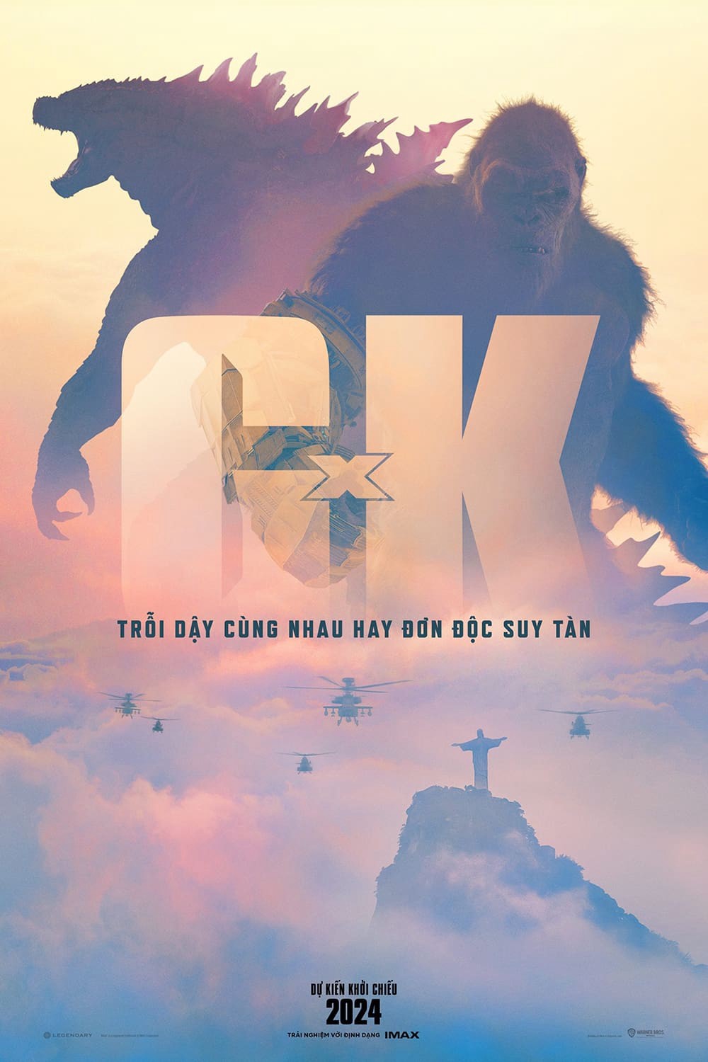 Phim Godzilla x Kong: Đế Chế Mới