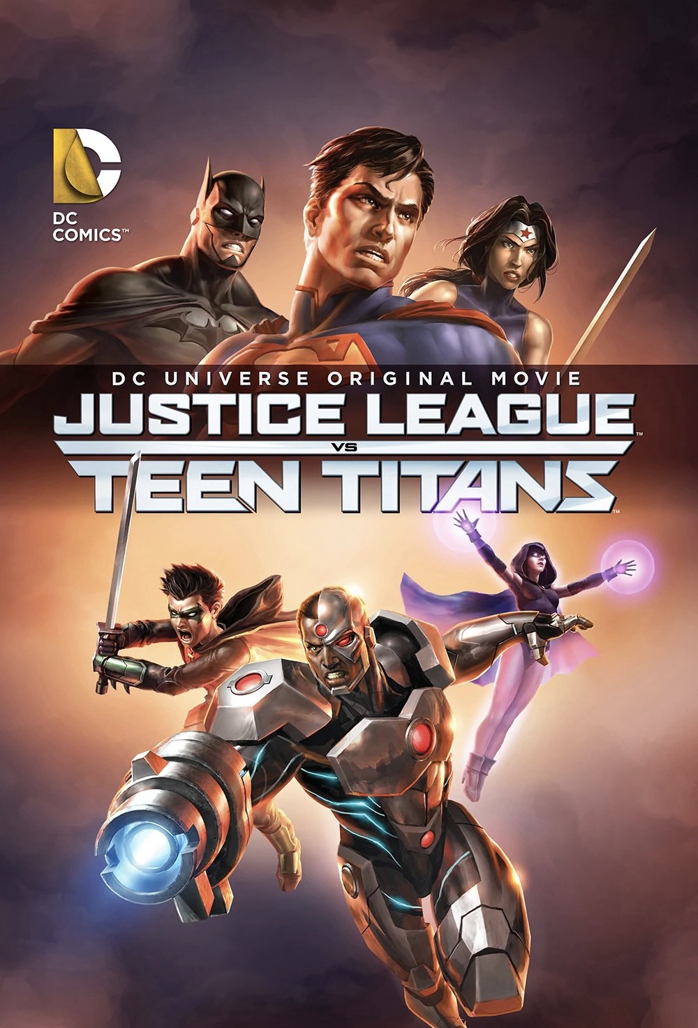 Phim Liên Minh Công Lý Đấu Với Nhóm Teen Titans