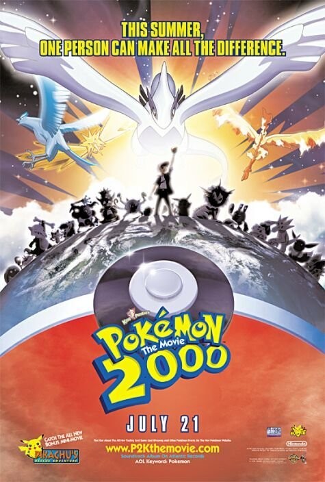 Phim Pokemon Movie 2: Sự Bùng Nổ Của Lugia Huyền Thoại