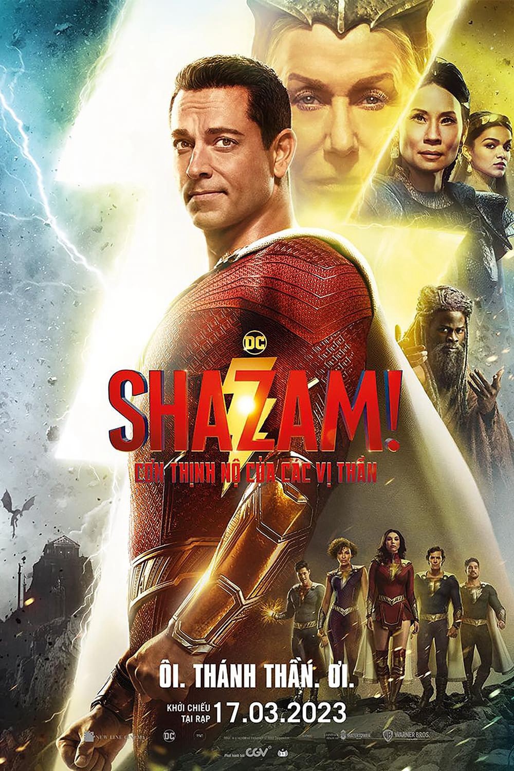 Phim Shazam! Cơn Thịnh Nộ Của Các Vị Thần