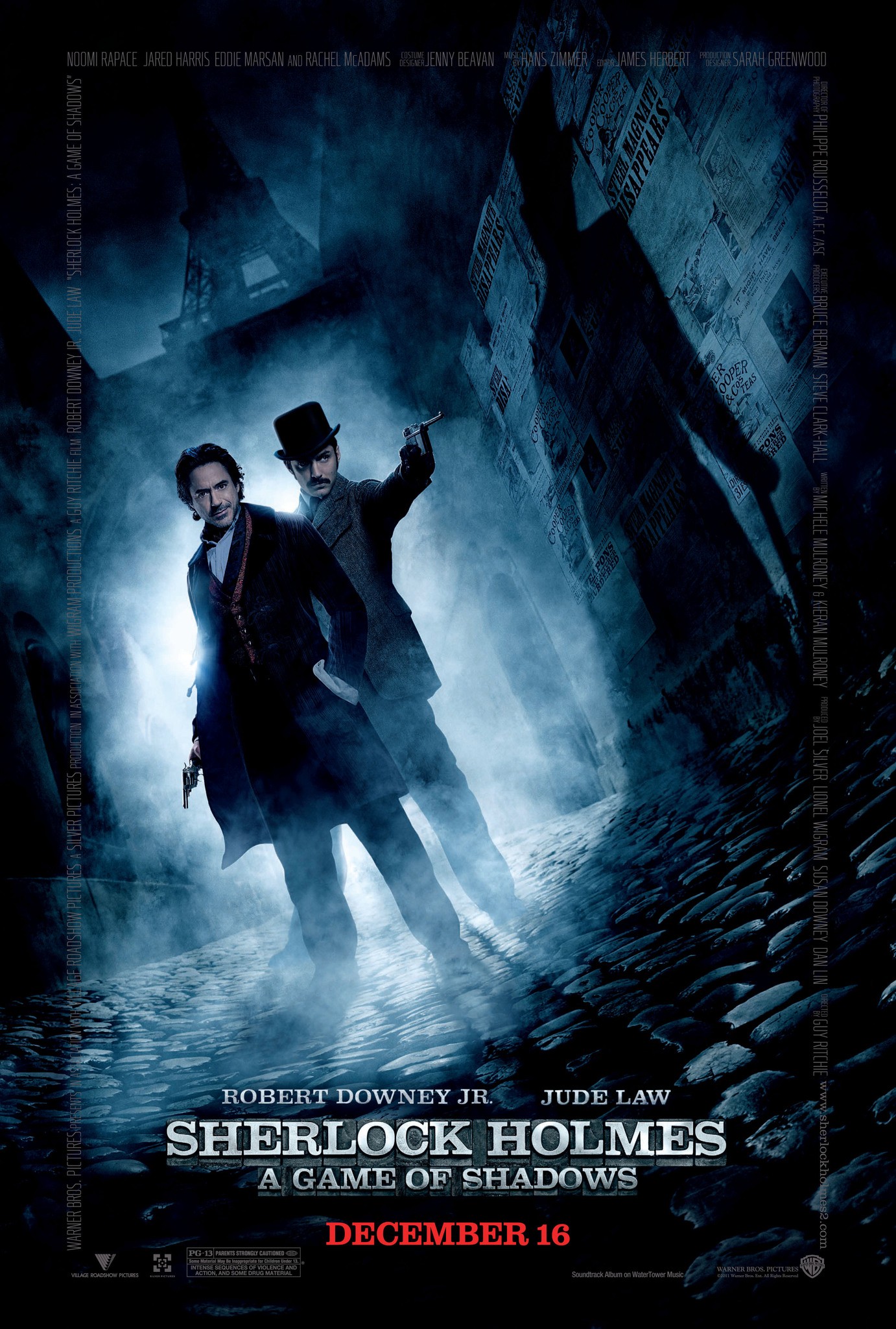 Phim Sherlock Holmes: Trò chơi của bóng đêm